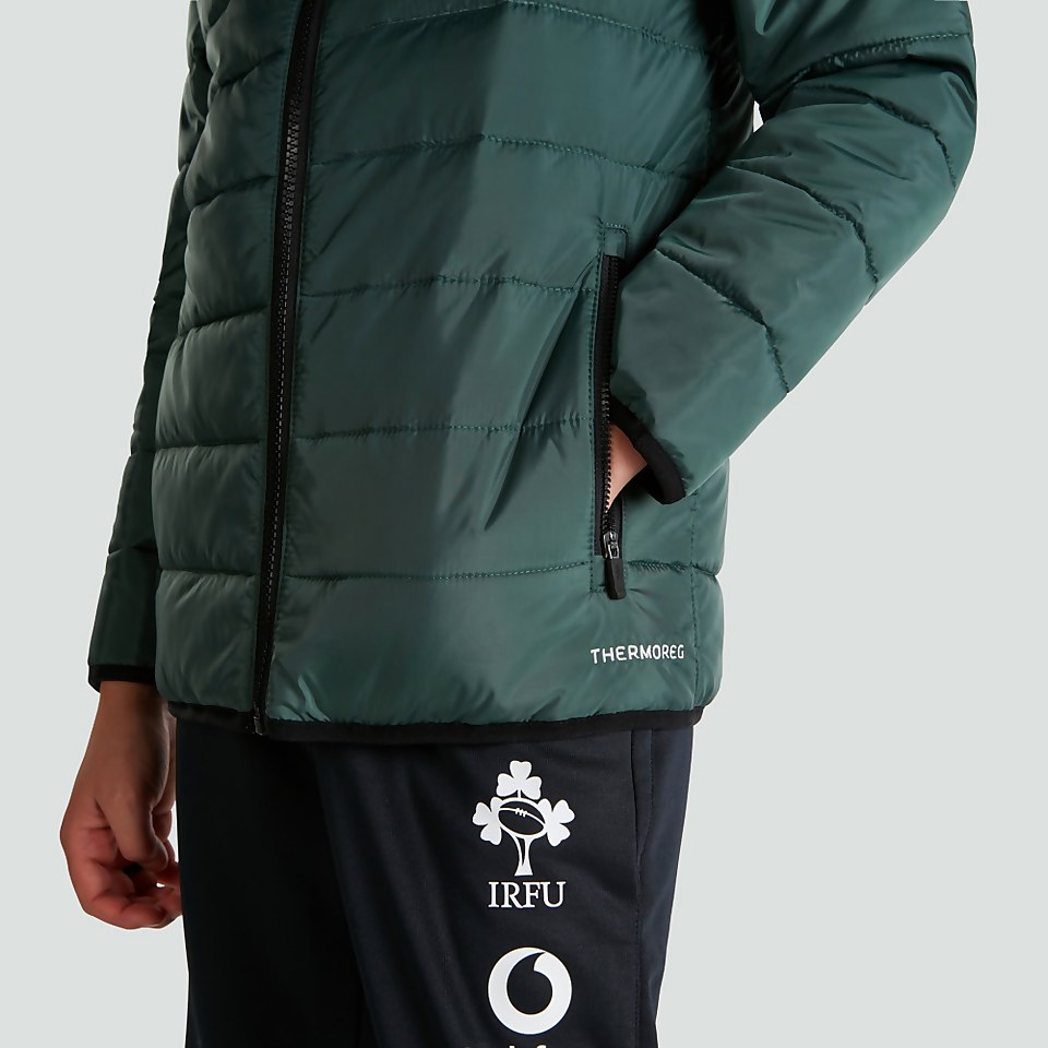 JUNIOR UNISEX IRELAND LIGHTWEIGHT PADDED JACKET BLACK