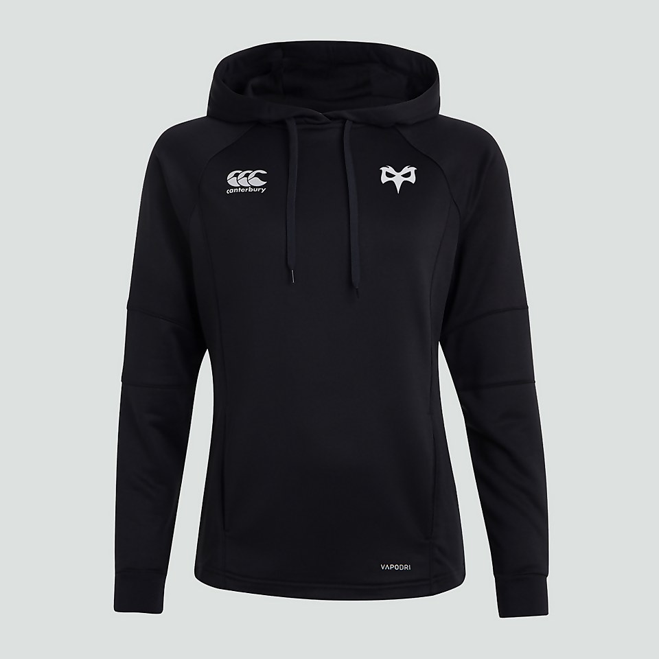 WOMENS OSPREYS VAPODRI TRAINING HOODY BLACK