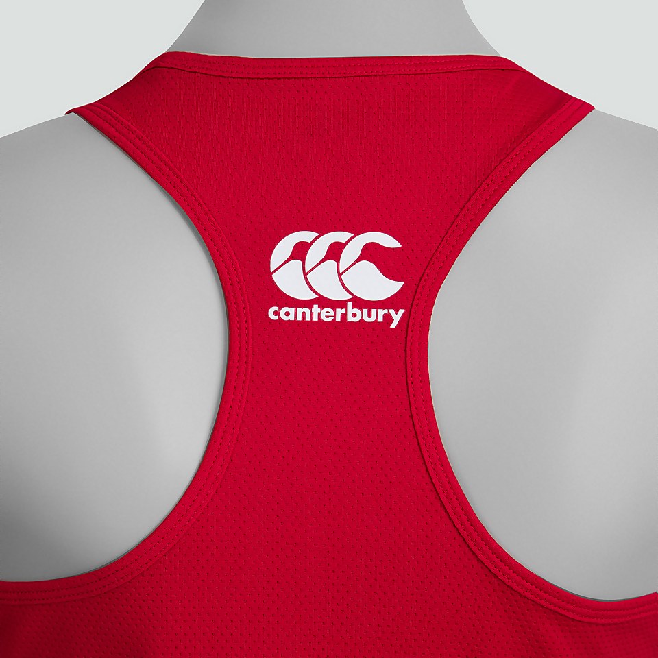 WOMENS BRITISH & IRISH LIONS RACERBACK VEST BLACK