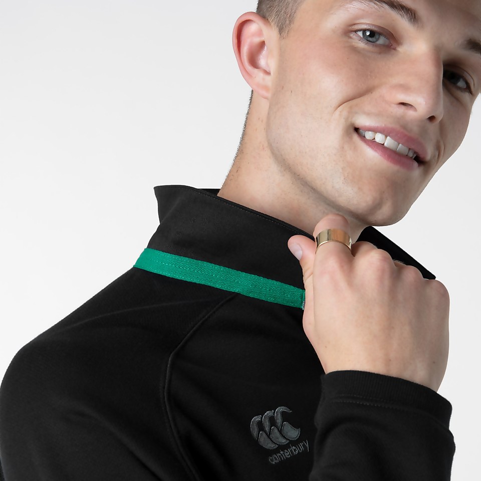 MENS BRITISH & IRISH LIONS COTTON JERSEY BLACK