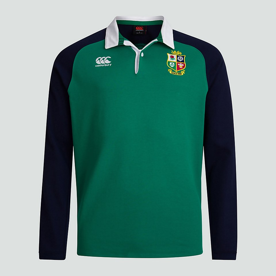 MENS BRITISH & IRISH LIONS COTTON JERSEY BLUE