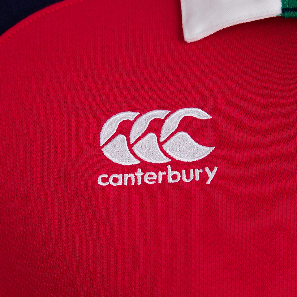 MENS BRITISH & IRISH LIONS COTTON JERSEY RED
