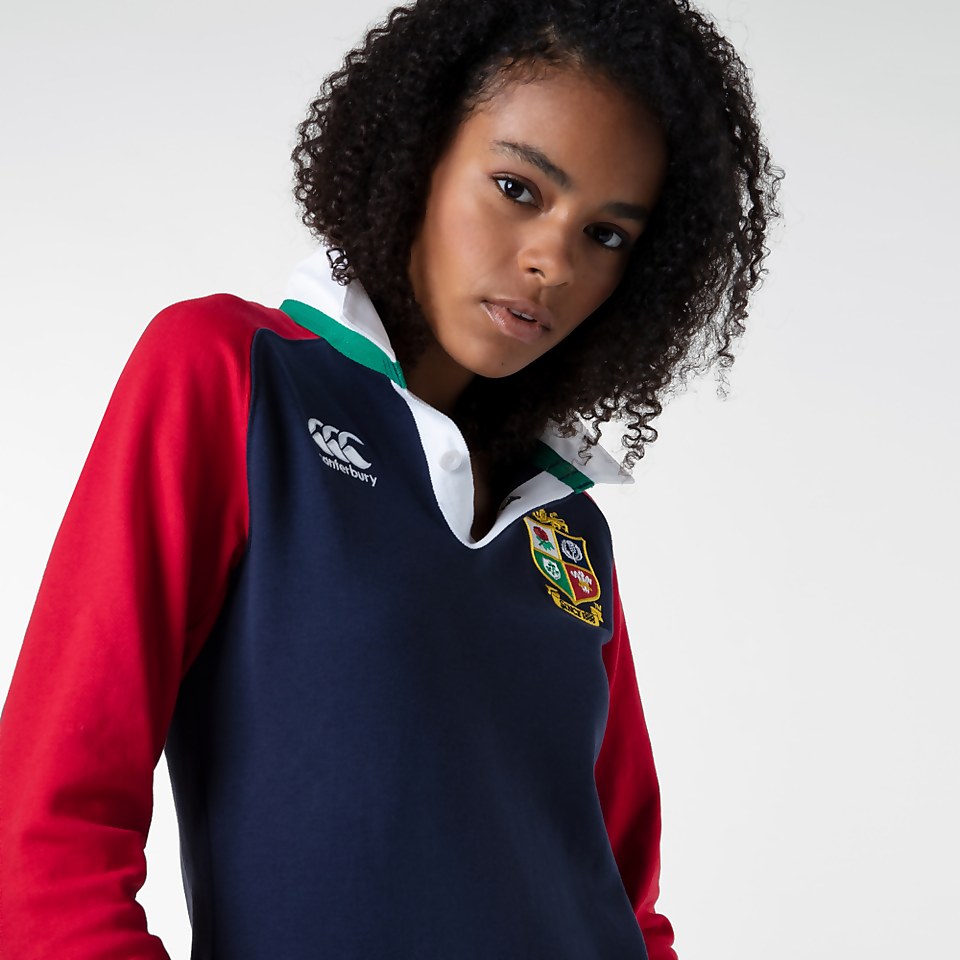 WOMENS BRITISH & IRISH LIONS COTTON JERSEY BLUE
