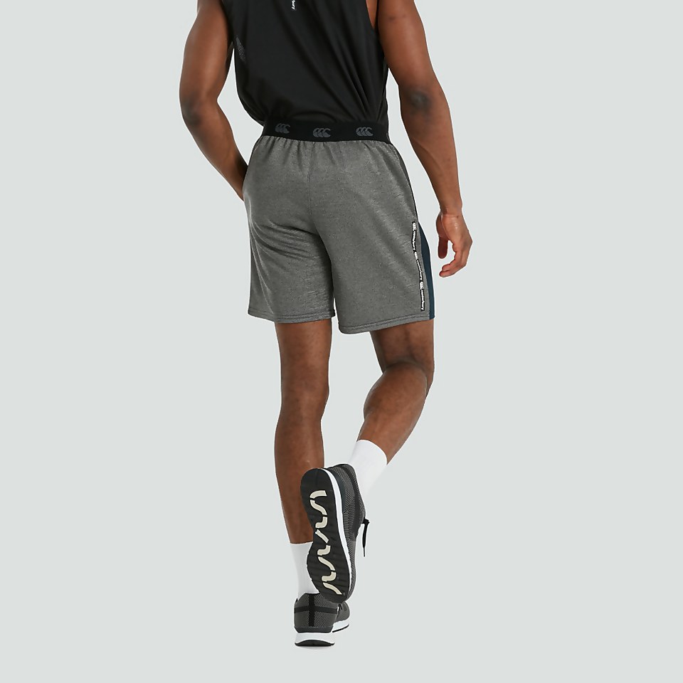 MENS POWER 8 INCH SHORTS GREY