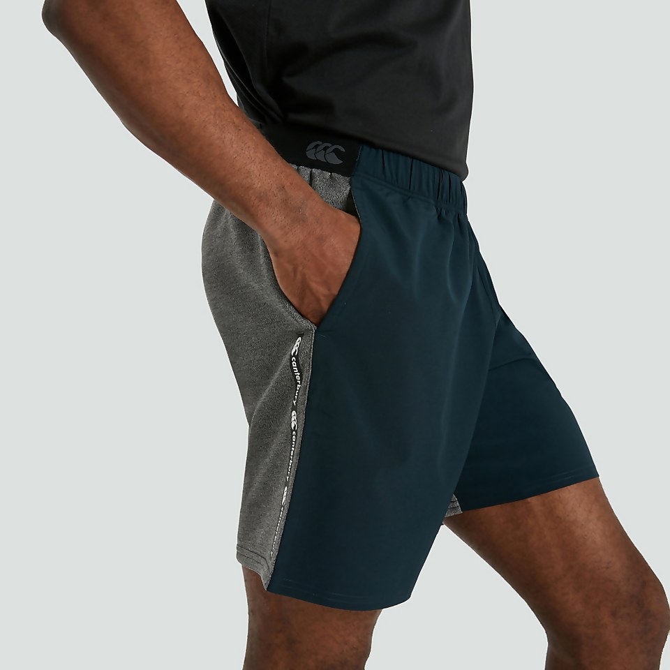 MENS POWER 8 INCH SHORTS GREY