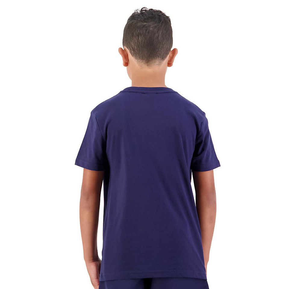 JUNIOR BOYS CCC UGLIES TEE BLUE