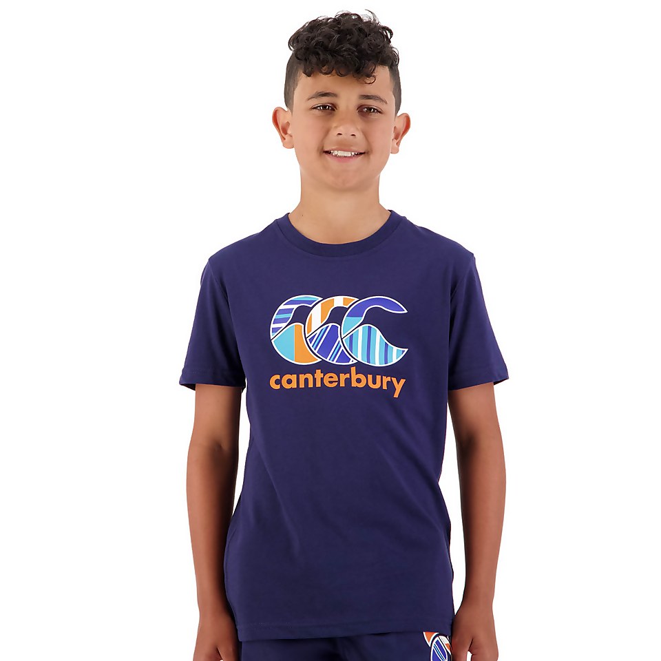 JUNIOR BOYS CCC UGLIES TEE BLUE