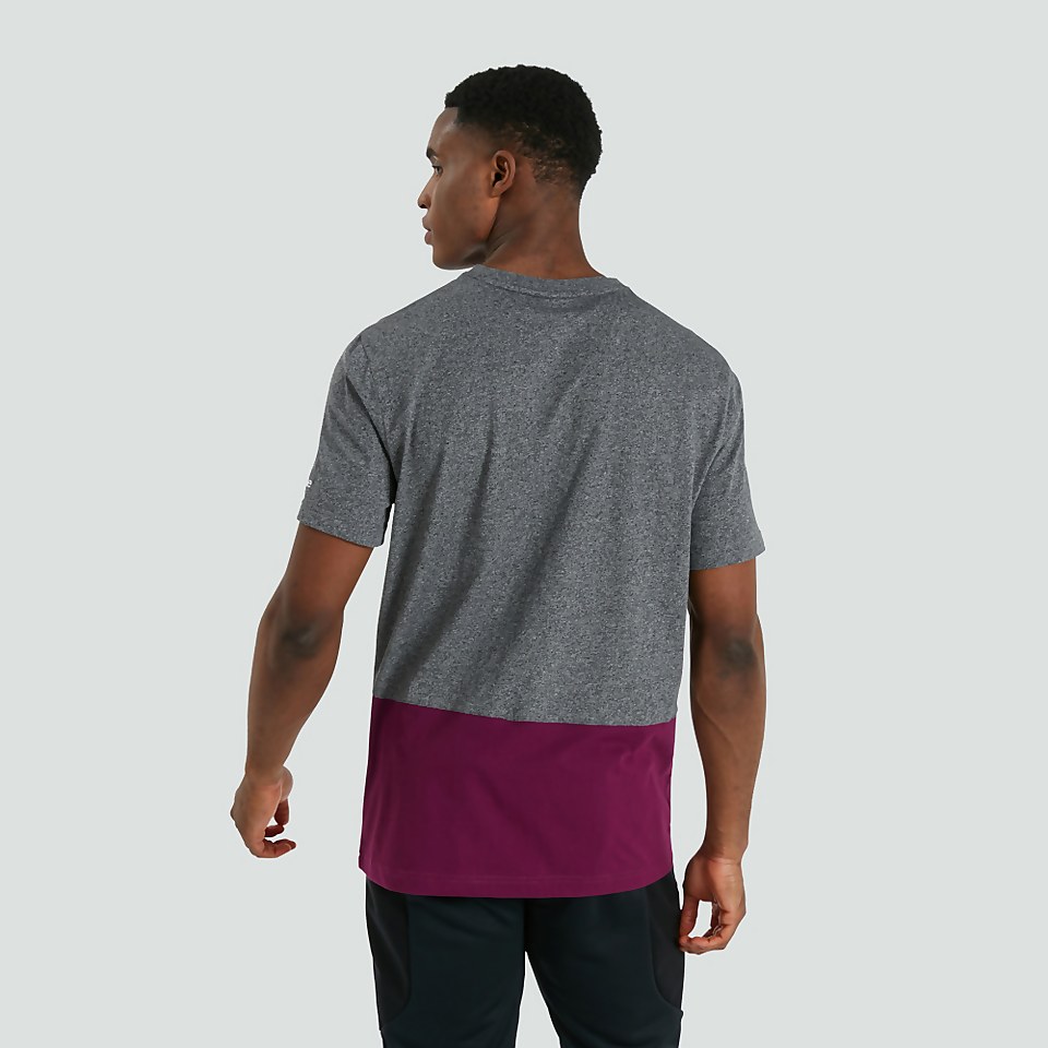 MENS IRELAND COLOUR BLOCK TEE GREY