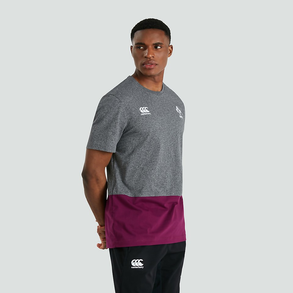 MENS IRELAND COLOUR BLOCK TEE GREY