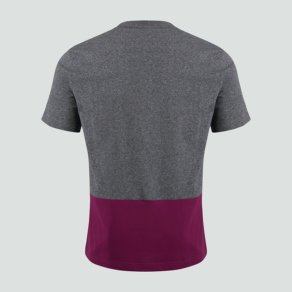 MENS IRELAND COLOUR BLOCK TEE GREY