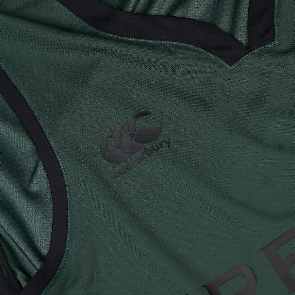 MENS IRELAND LOOSE FIT SUPPORTERS VEST GREEN