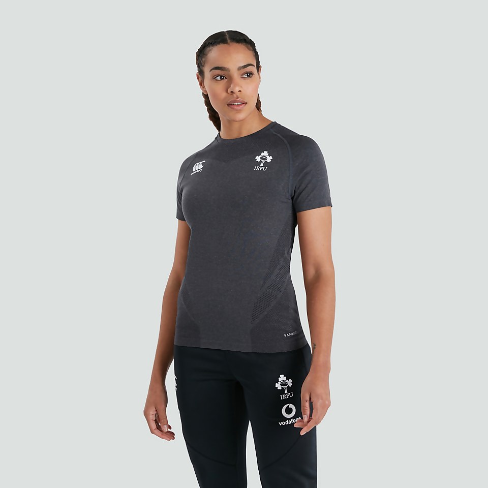 WOMENS IRELAND SEAMLESS TEE BLACK