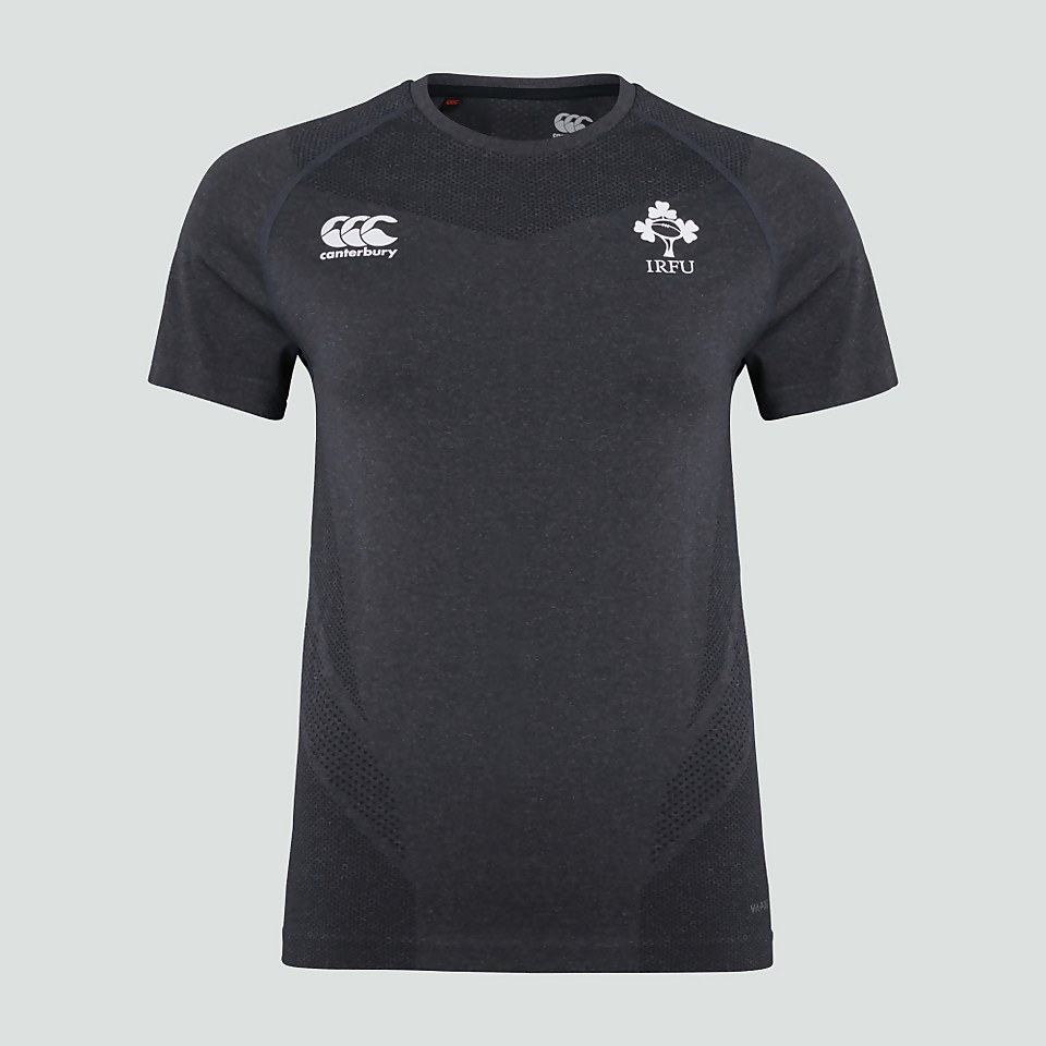 WOMENS IRELAND SEAMLESS TEE BLACK