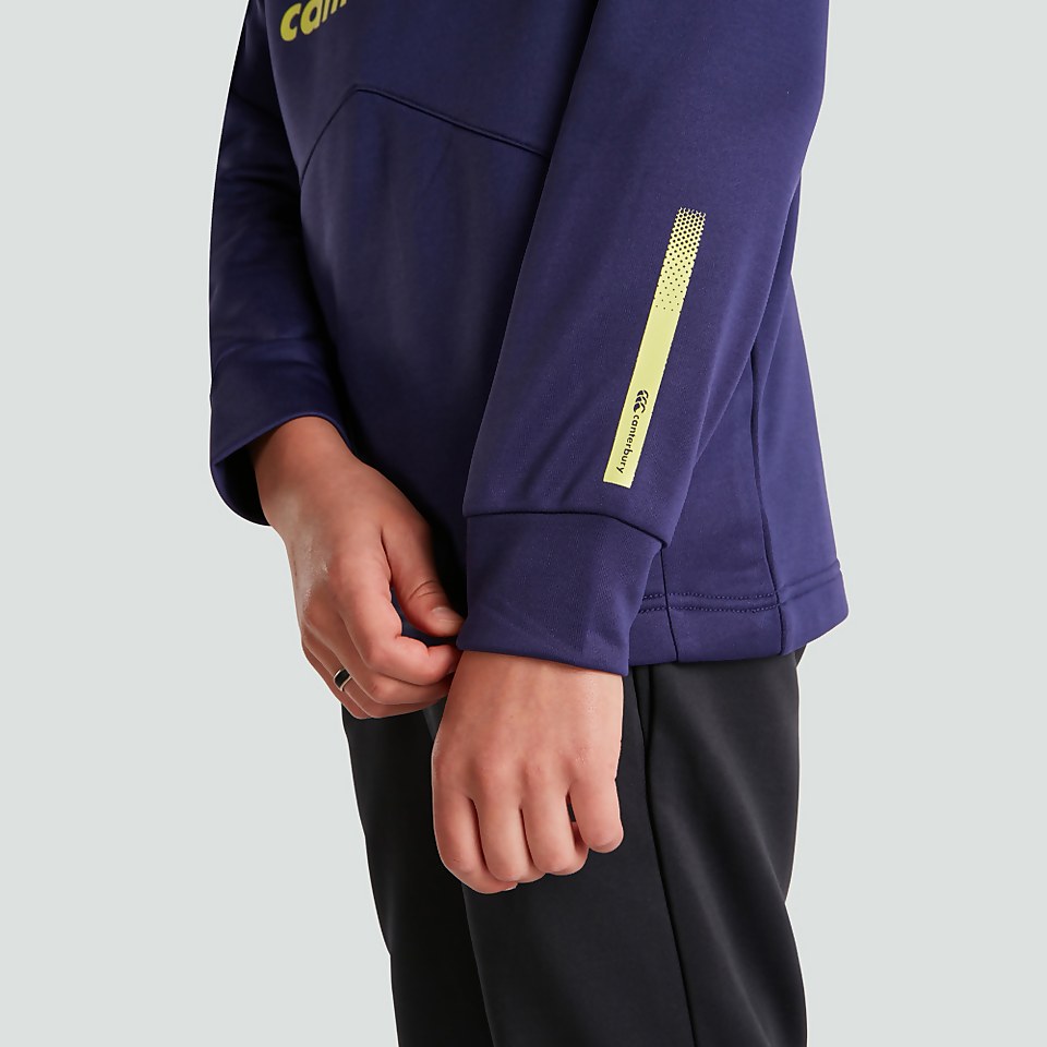 JUNIOR UNISEX VAPODRI TRAINING HOODY PURPLE