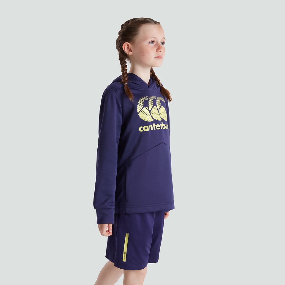 JUNIOR UNISEX VAPODRI TRAINING HOODY PURPLE