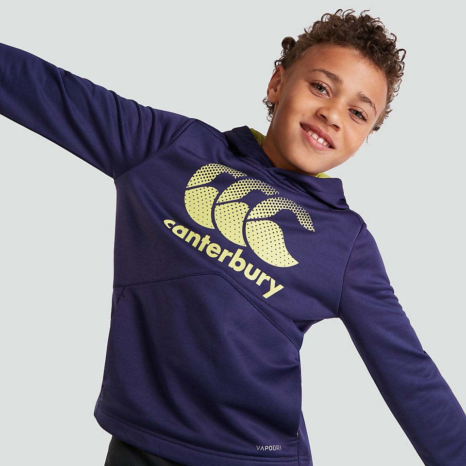 JUNIOR UNISEX VAPODRI TRAINING HOODY PURPLE