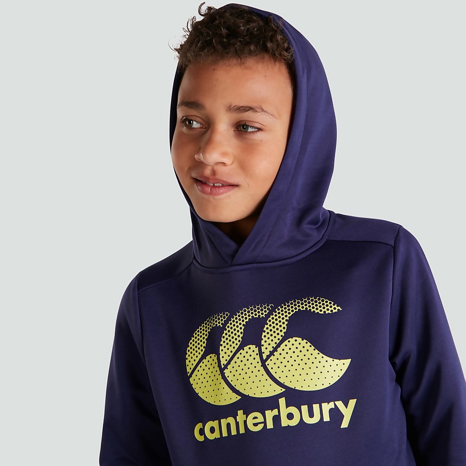 JUNIOR UNISEX VAPODRI TRAINING HOODY PURPLE