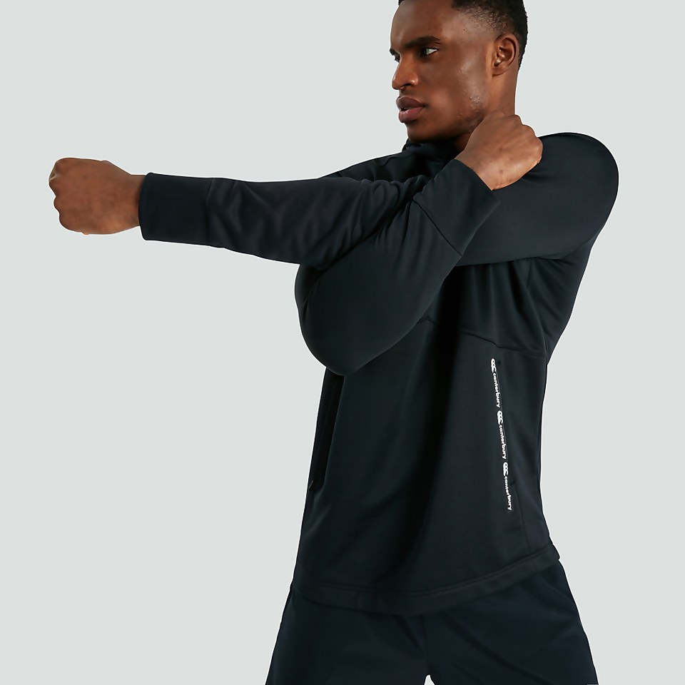 MENS VAPODRI TRAINING HOODY BLACK