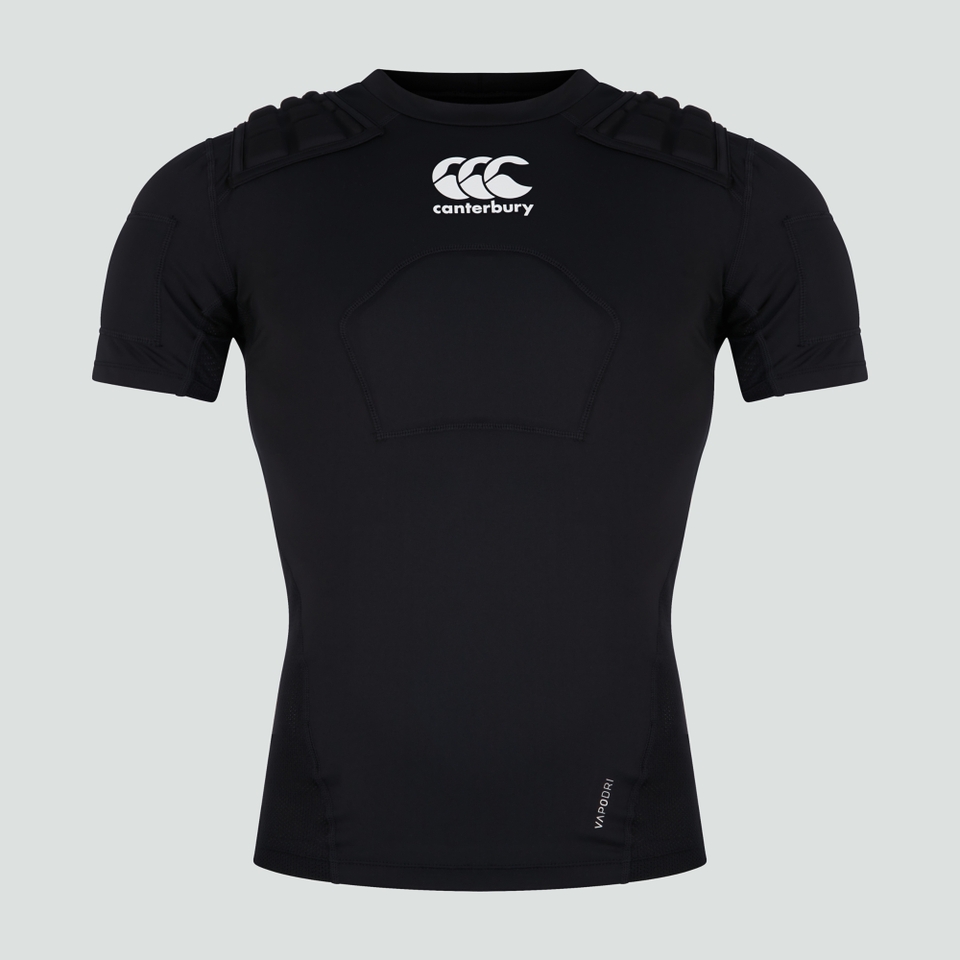 CANTERBURY CCC PRO PROTECTION VEST AU BLK/WHT/SLV