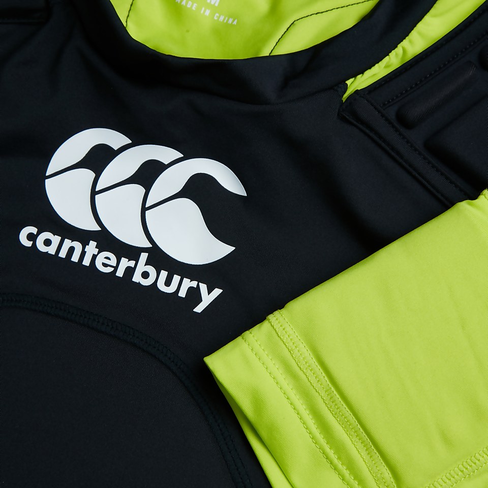 CANTERBURY CCC PRO PROTECTION VEST AU BLK/WHT/GRN