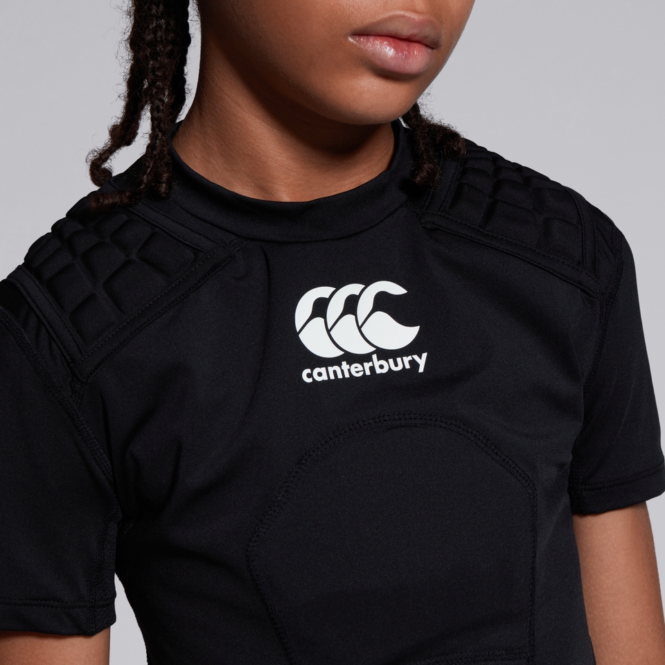 CANTERBURY CCC PROTECTION VEST JU BLK/WHT/SLV