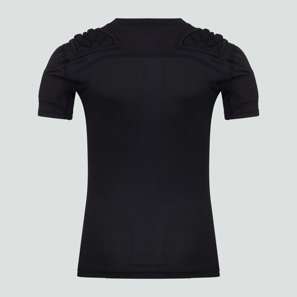 CANTERBURY CCC PRO PROTECTION VEST JU BLK/WHT/SLV