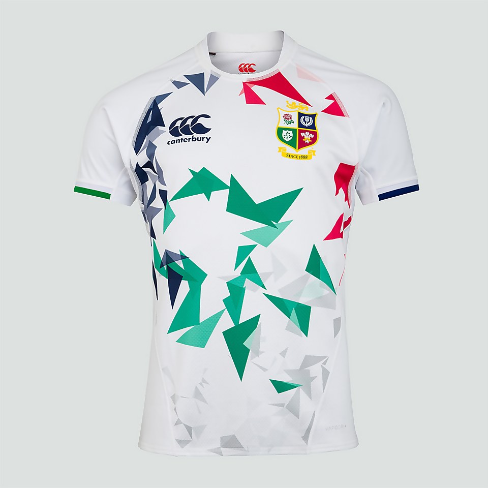MENS BRITISH & IRISH LIONS TRAINING JERSEY WHITE