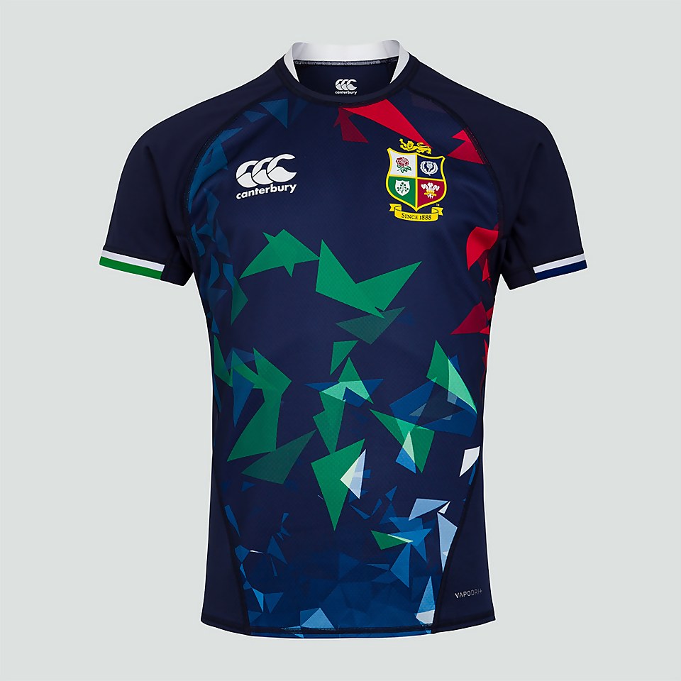 MENS BRITISH & IRISH LIONS TRAINING JERSEY BLUE
