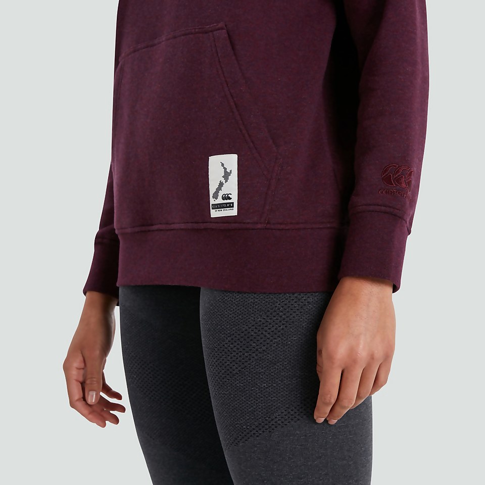 CANTERBURY OSIZED HOODY AF PURPLE