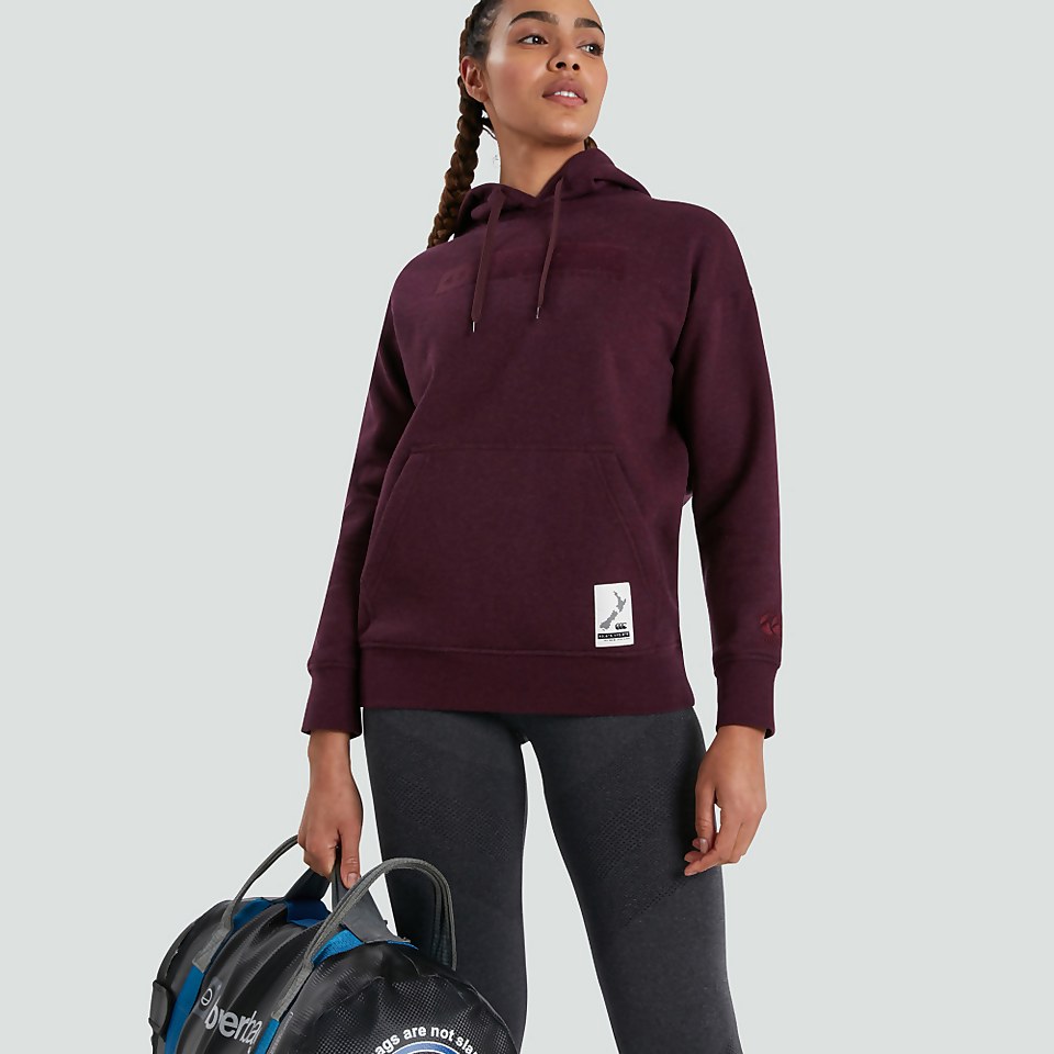 CANTERBURY OSIZED HOODY AF PURPLE