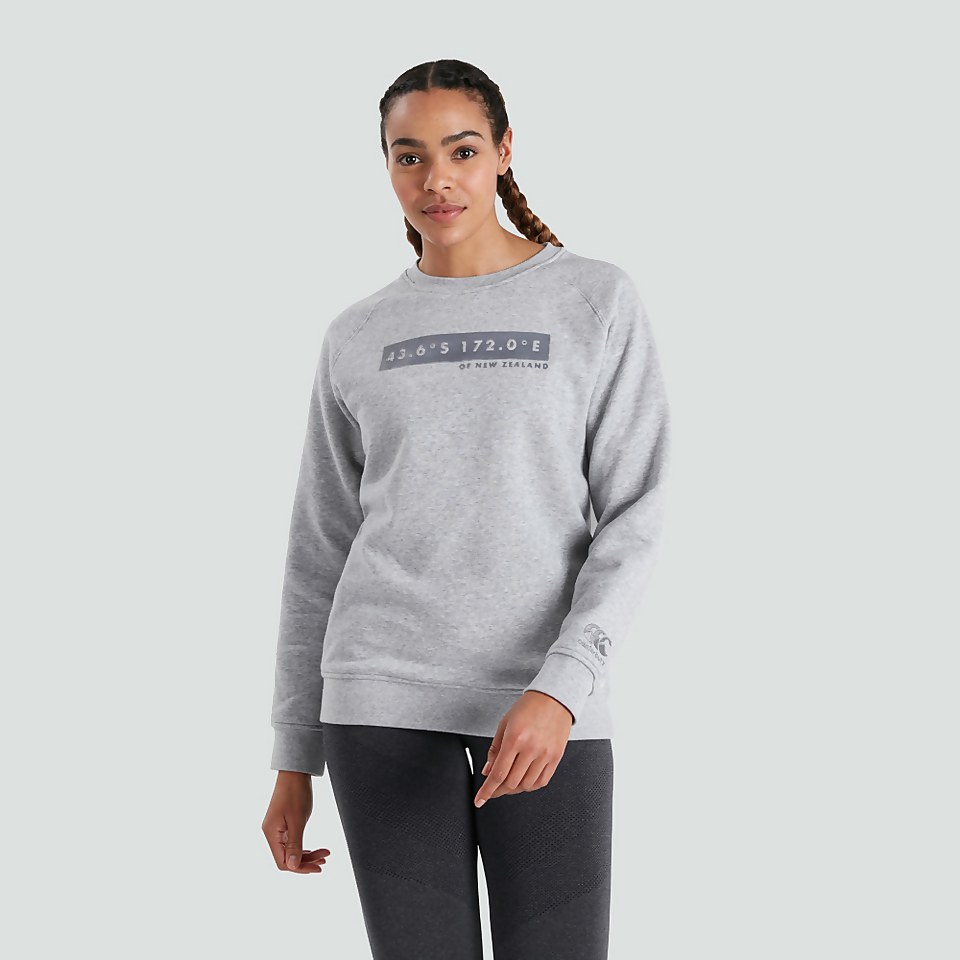 WOMENS OVERSIZED SWEATSHIRT GREY