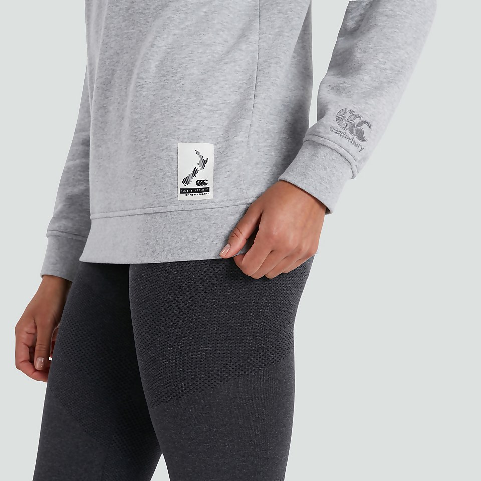 WOMENS OVERSIZED SWEATSHIRT GREY