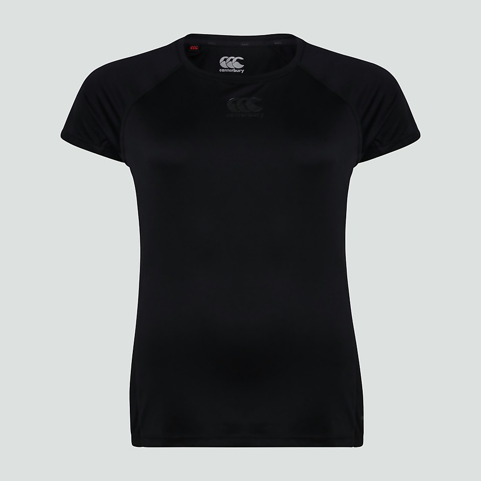 WOMENS VAPODRI SUPERLIGHT TEE BLACK