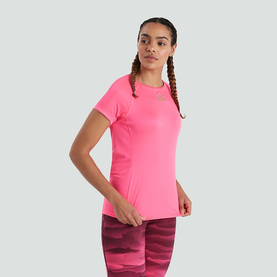 WOMENS VAPODRI SUPERLIGHT TEE PINK