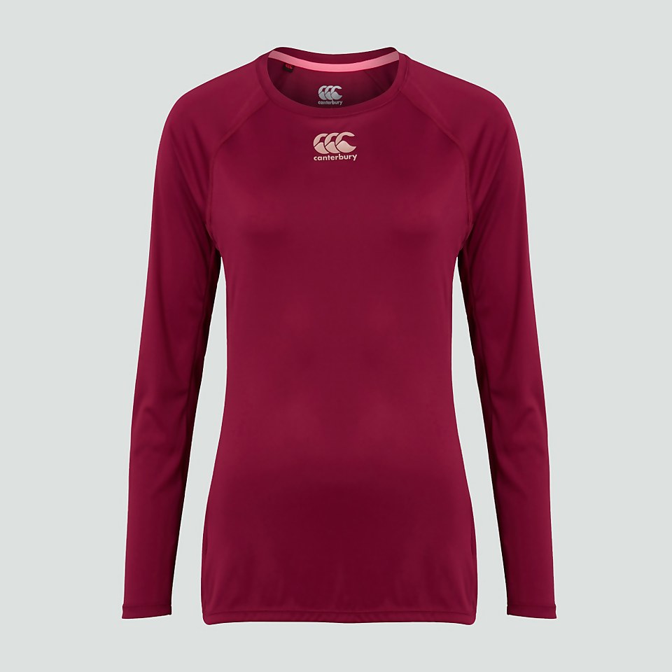 WOMENS VAPODRI SUPERLIGHT LONG SLEEVED TEE PURPLE
