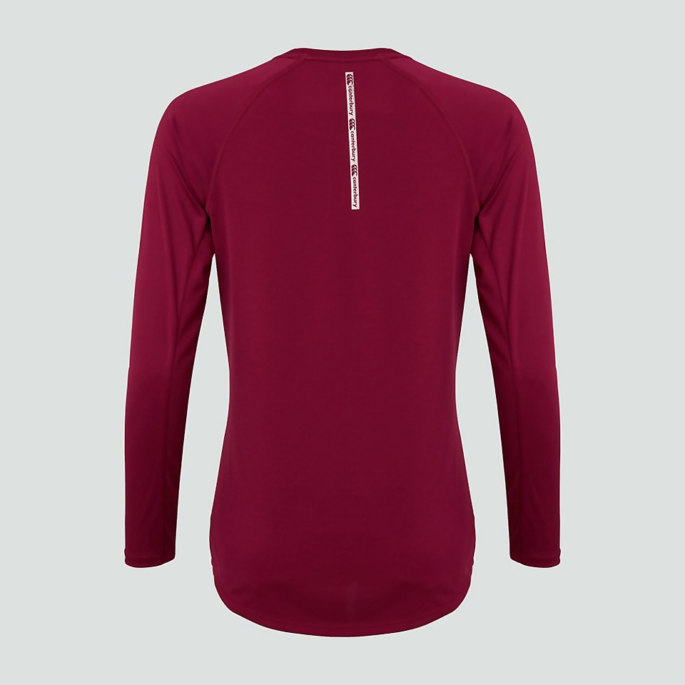 WOMENS VAPODRI SUPERLIGHT LONG SLEEVED TEE PURPLE