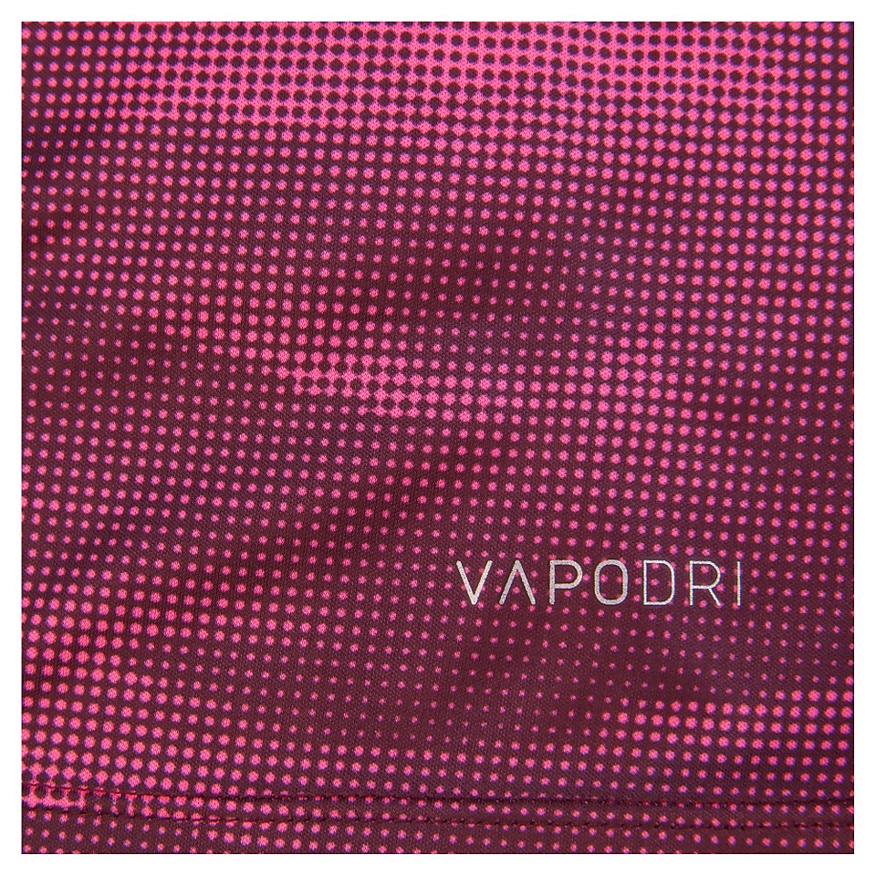 WOMENS VAPODRI SUPERLIGHT GRAPHIC RACERBACK VEST PURPLE