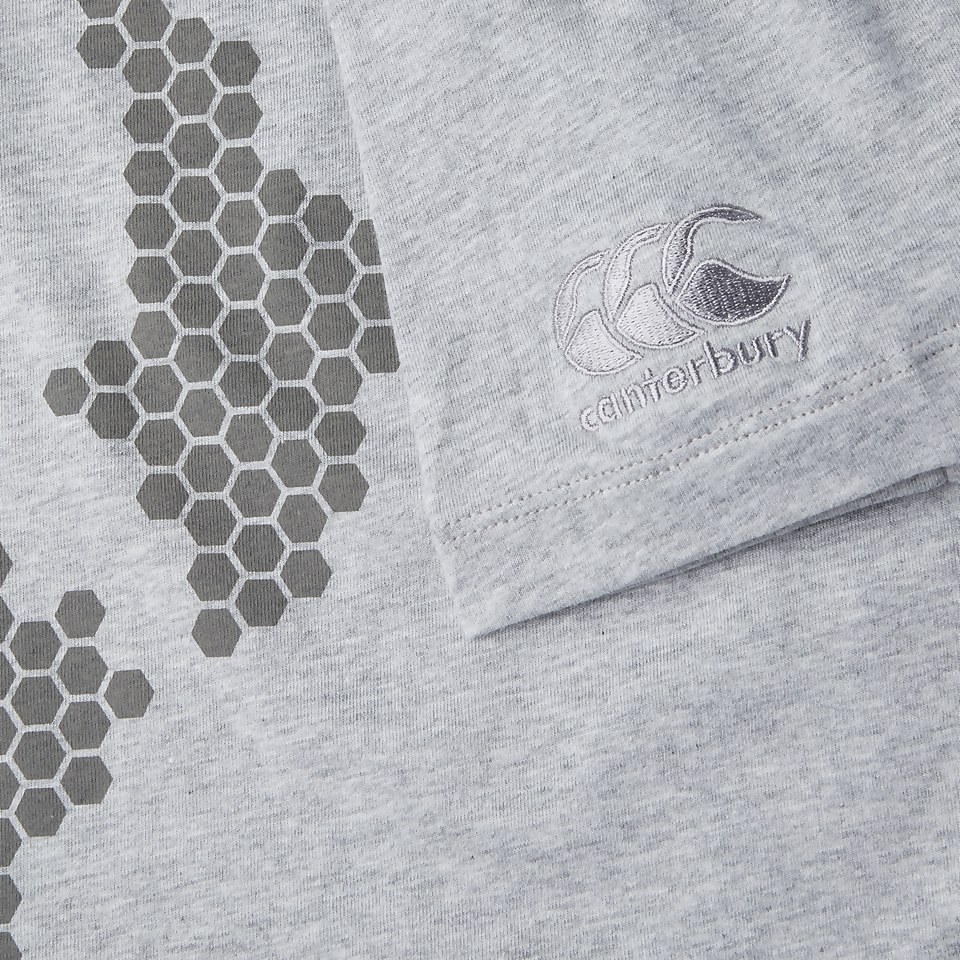 CANTERBURY ORGANIC COTTON TEE AF GREY