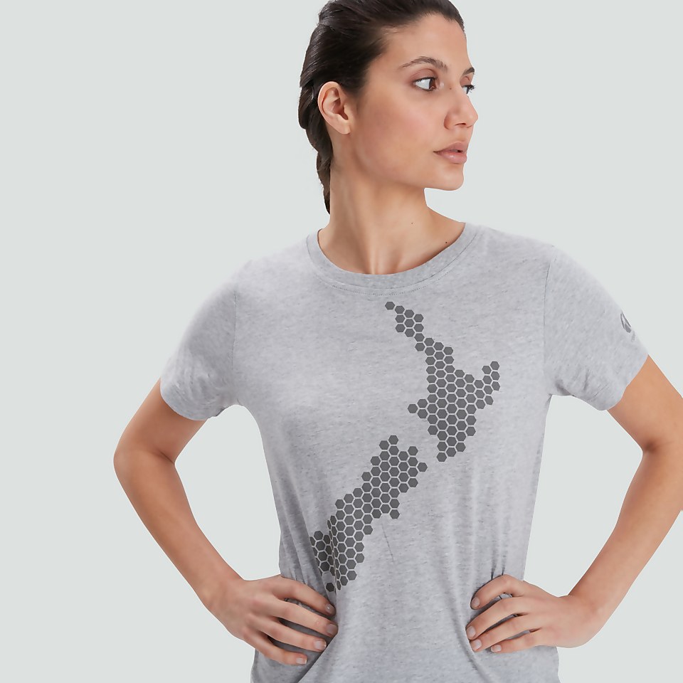 CANTERBURY ORGANIC COTTON TEE AF GREY