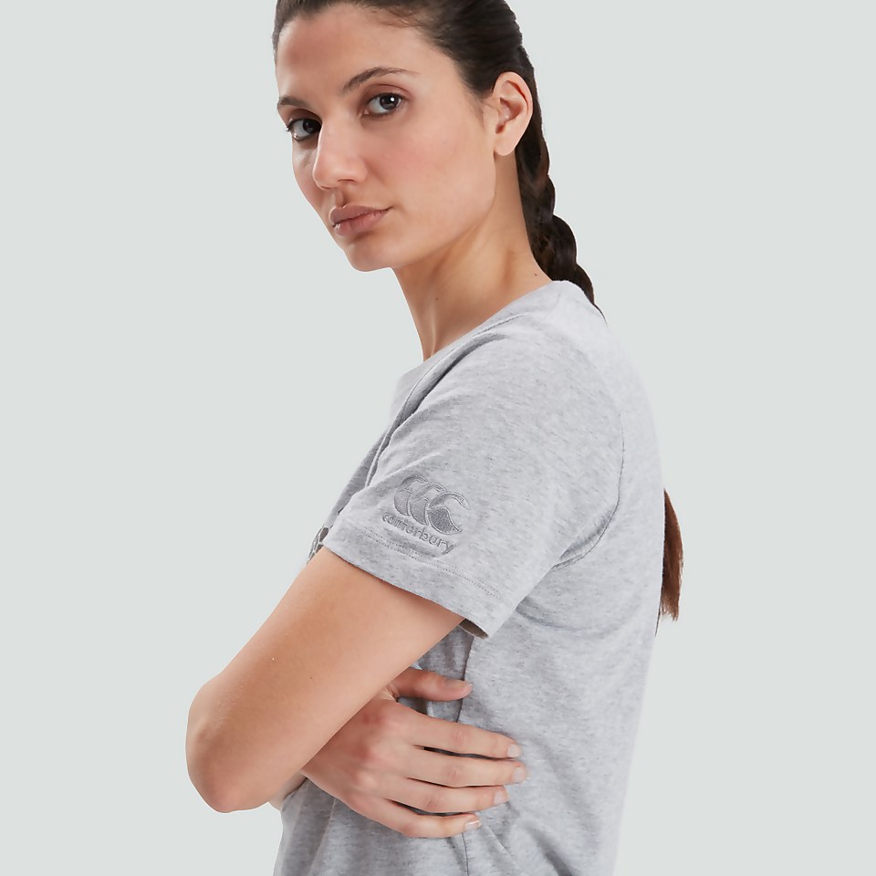 CANTERBURY ORGANIC COTTON TEE AF GREY