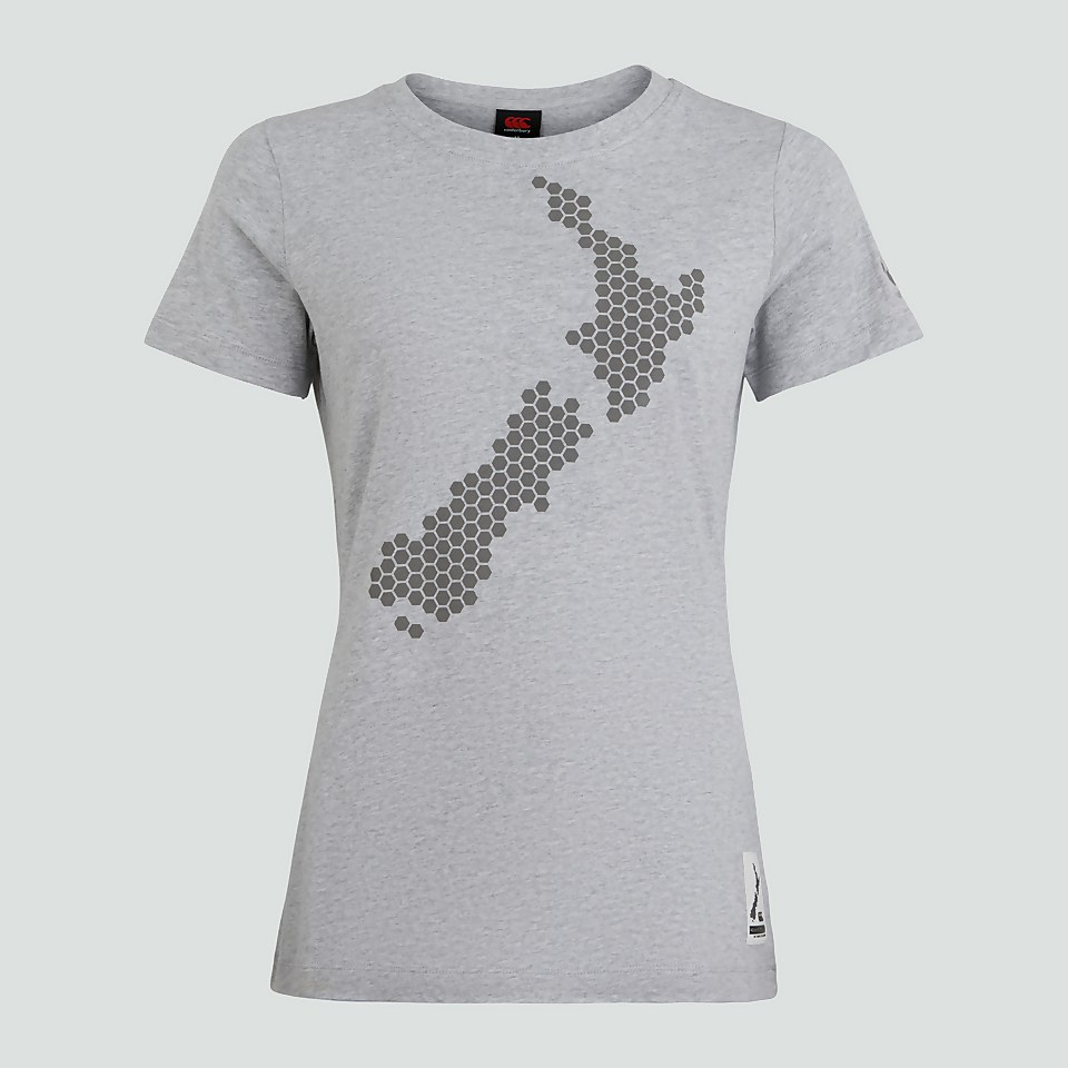 CANTERBURY ORGANIC COTTON TEE AF GREY