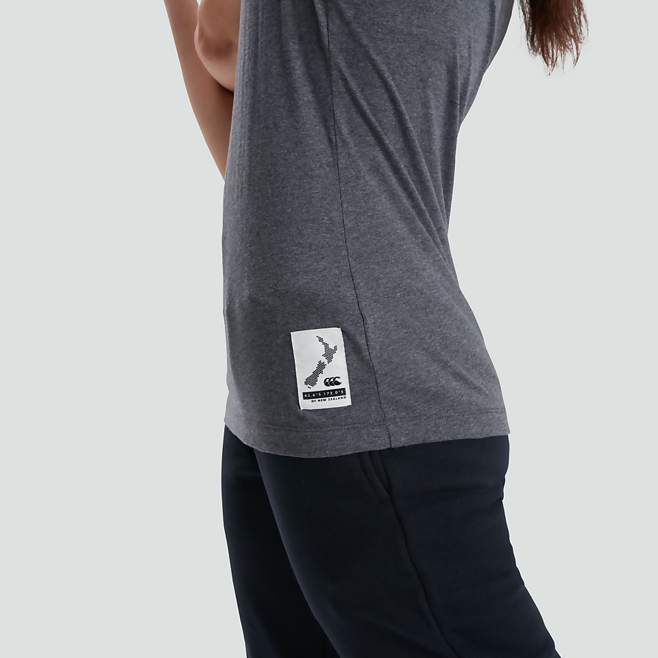 CANTERBURY ORGANIC COTTON TEE AF GREY