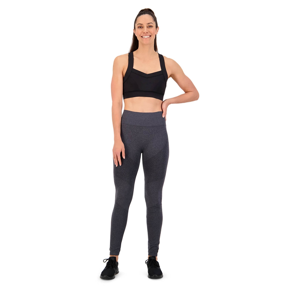 WOMENS SEAMLESS LEGGING IN GREY
