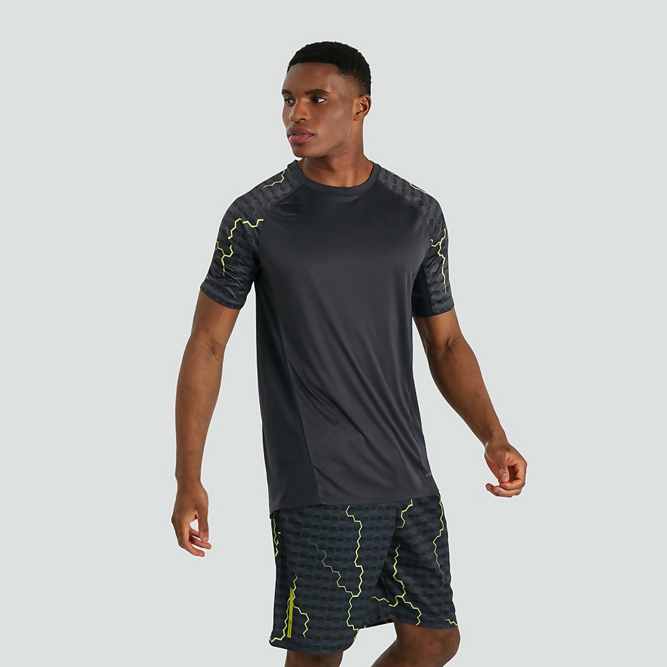 MENS VAPODRI SUPERLIGHT GRAPHIC TRAINING TEE BLUE