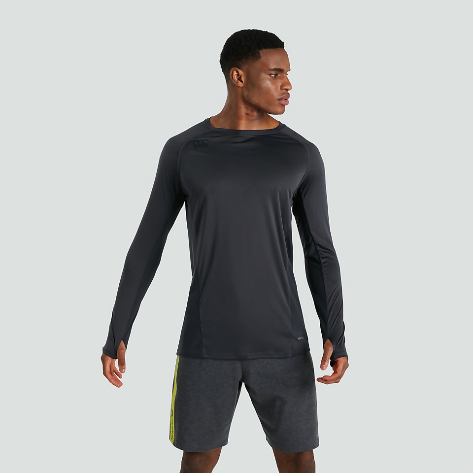 MENS VAPODRI SUPERLIGHT LONG SLEEVED TRAINING TEE BLUE