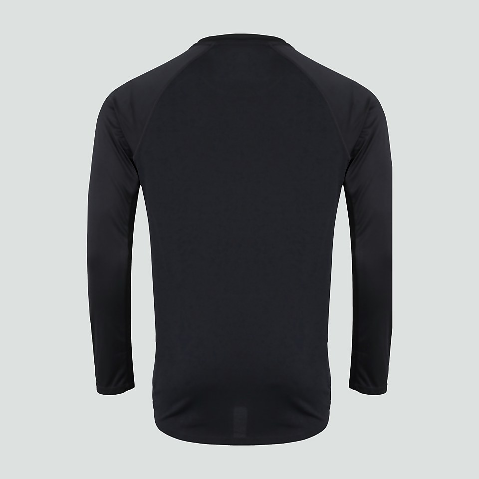 MENS VAPODRI SUPERLIGHT LONG SLEEVED GRAPHIC TRAINING TEE BLUE