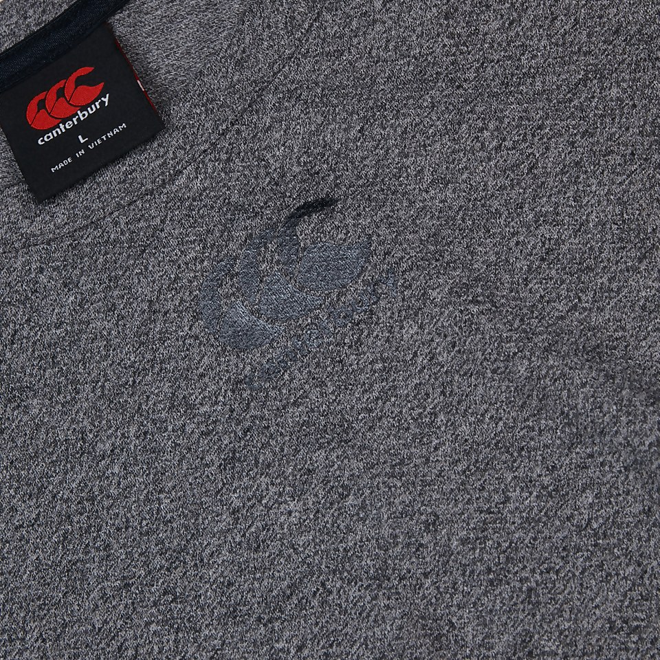 MENS VAPODRI LONG SLEEVED TRAINING TEE GREY