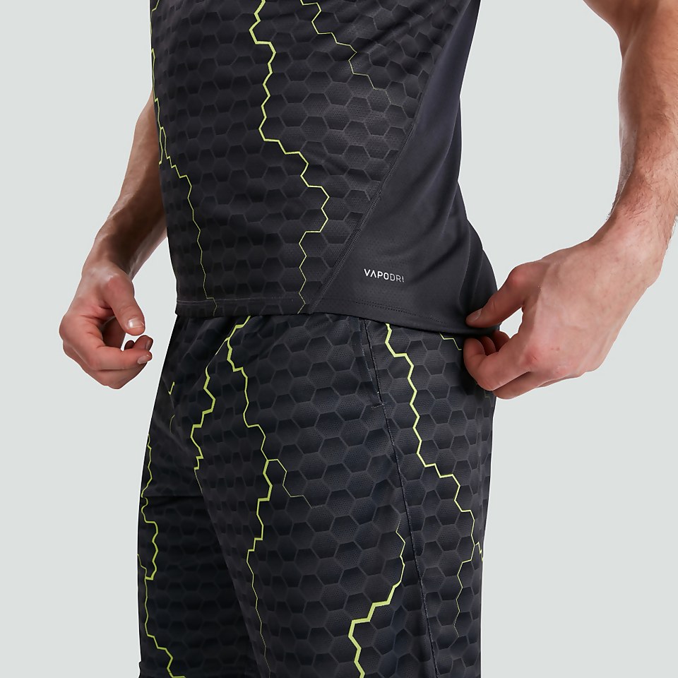 MENS VAPODRI GRAPHIC TRAINING SINGLET BLUE