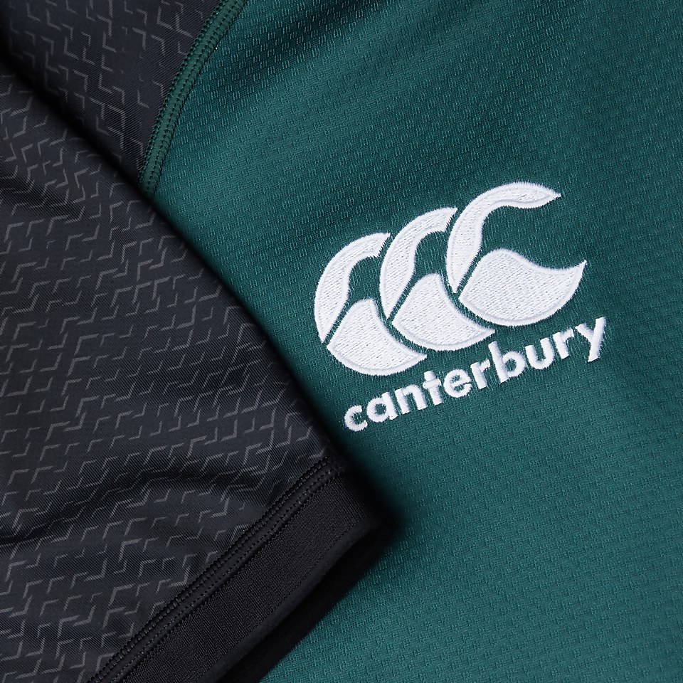 CANTERBURY IRE VAPODRI+ TNG TEST JSY GREEN AM