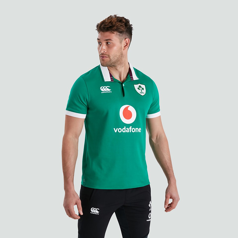 MENS IRELAND VAPODRI HOME CLASSIC SHORT SLEEVED JERSEY GREEN
